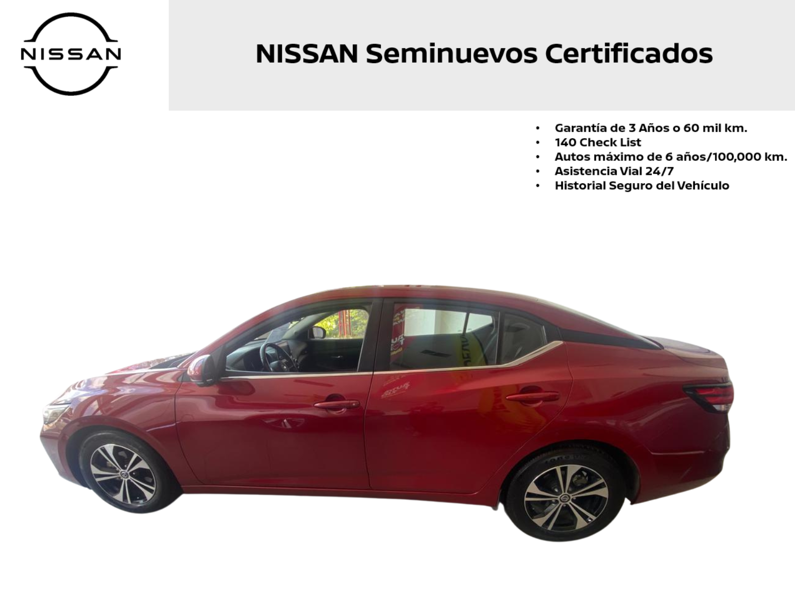 2022 Nissan SENTRA 4 PTS ADVANCE TA AAC F NIEBLA RA-16