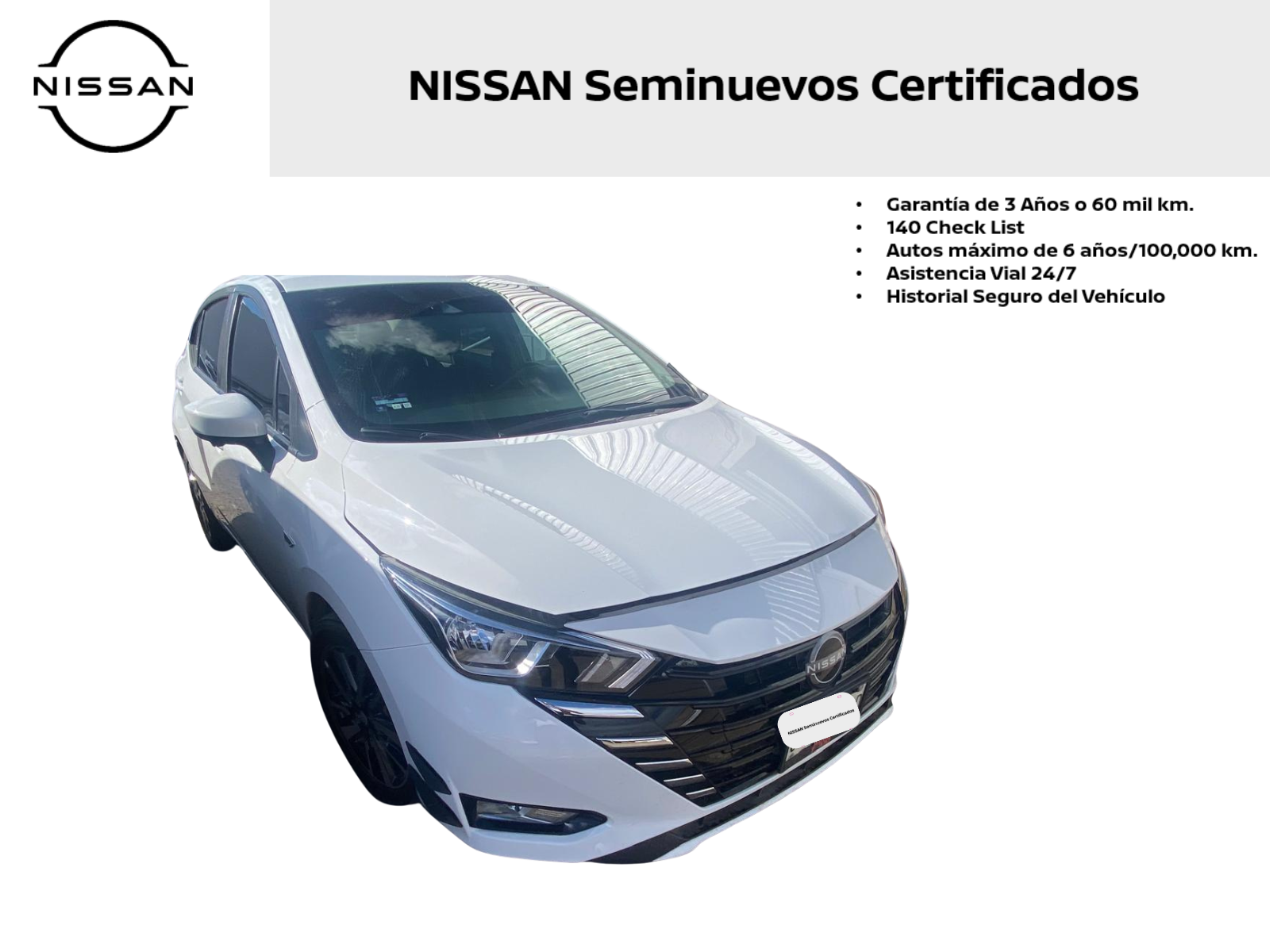 2024 Nissan VERSA 4P ADVANCE L41.6 AUT