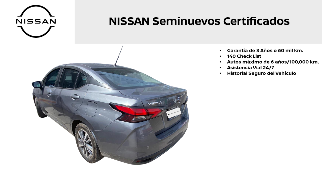 2022 Nissan VERSA 4 PTS ADVANCE TA AAC VE F NIEBLA RA-16