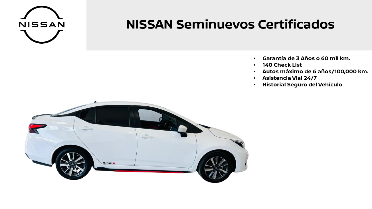 2025 Nissan VERSA 4P ADVANCE L41.6 AUT