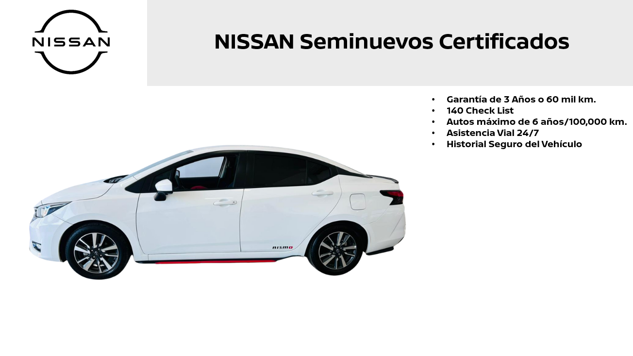 2025 Nissan VERSA 4P ADVANCE L41.6 AUT