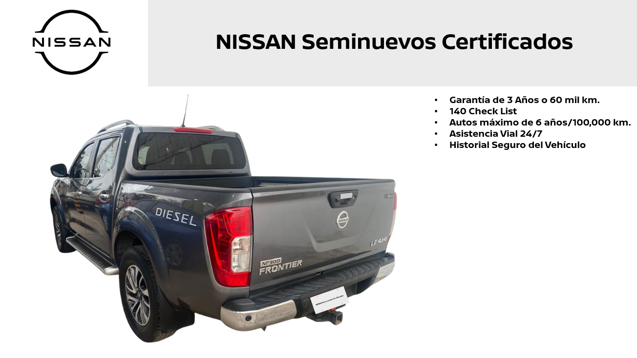 2023 Nissan FRONTIER 4P LE L42.5 AUT