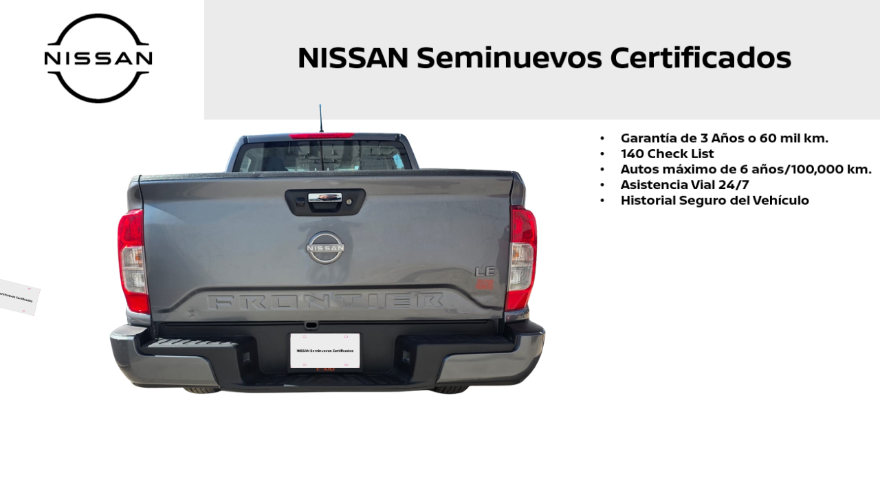 2023 Nissan FRONTIER 4P LE L42.5 MAN