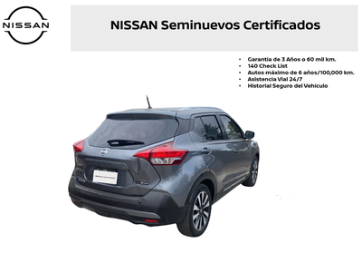 2018 Nissan KICKS 5 PTS EXCLUSIVE 16L TA AAC AUT PIEL VE GPS RA-17